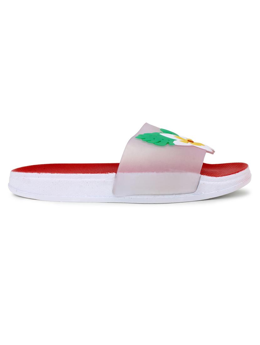kapyansh transparent quirky slides for women - 20263633 - Standard Image - 3