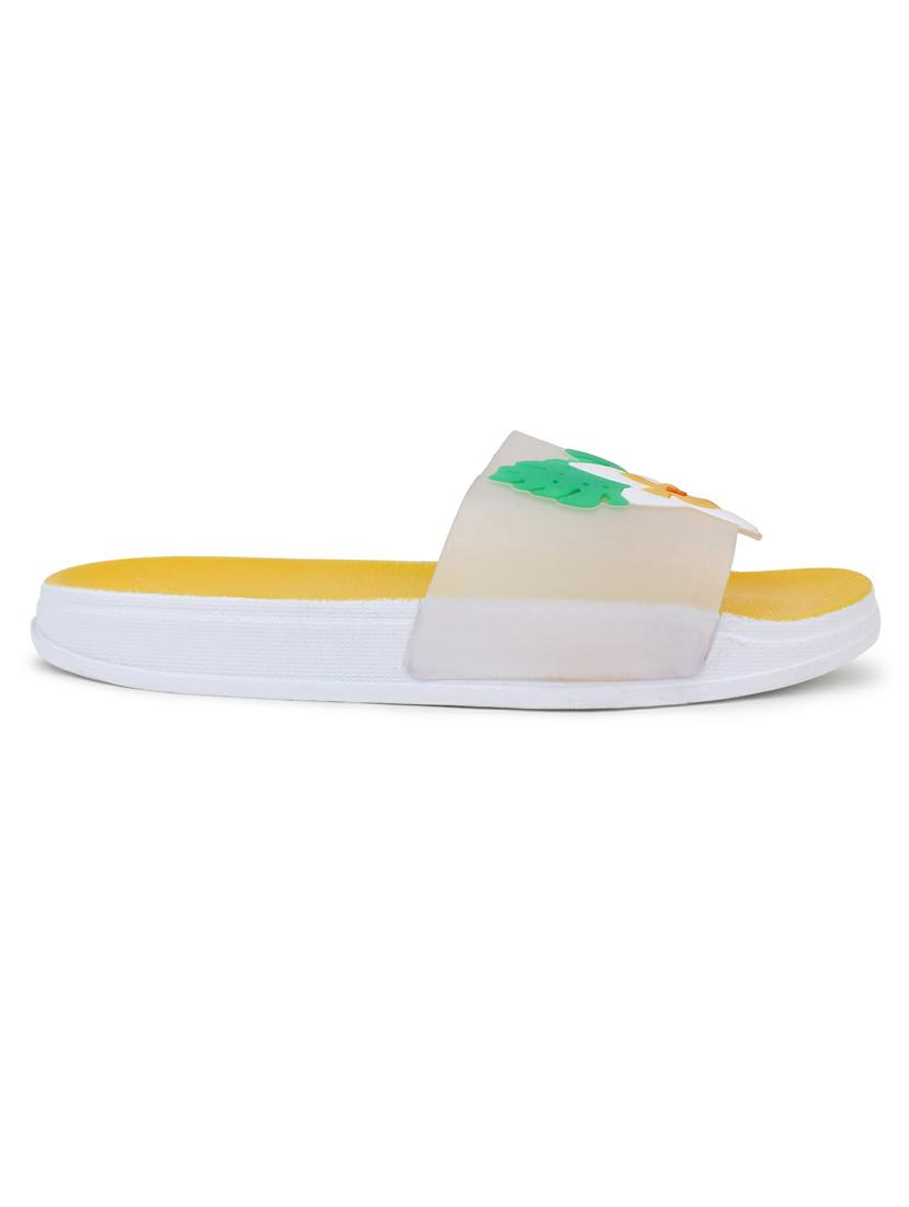 kapyansh transparent quirky slides for women - 20263634 - Standard Image - 3