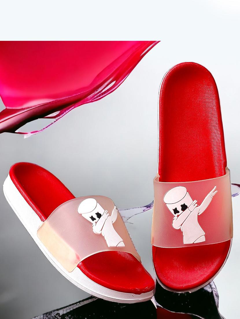 kapyansh transparent quirky slides for women - 20263638 -  Zoom Image - 0