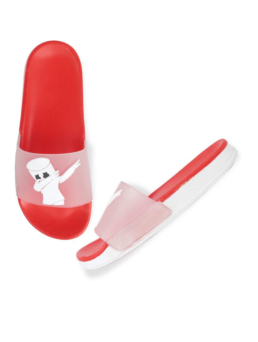 kapyansh transparent quirky slides for women - 20263638 - Standard Image - 3
