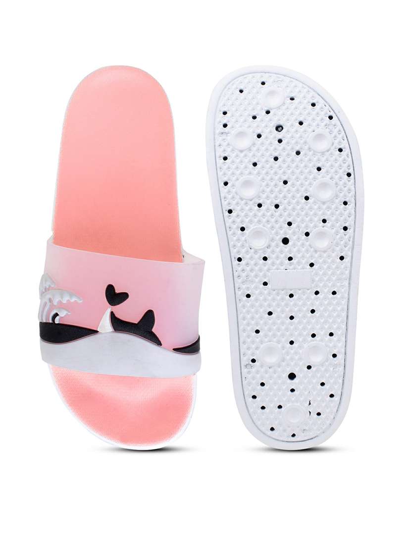 kapyansh transparent quirky slides for women - 20263643 -  Standard Image - 5