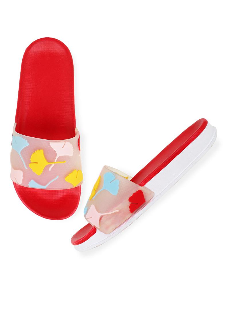 kapyansh transparent quirky slides for women - 20263649 - Standard Image - 3