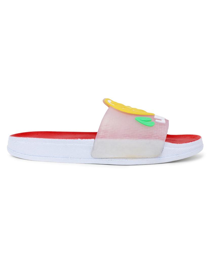 kapyansh transparent quirky slides for women - 20263679 - Standard Image - 3