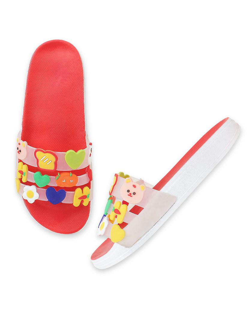 kapyansh transparent quirky slides for women - 20263685 - Standard Image - 3