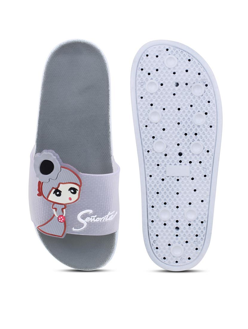 kapyansh transparent quirky slides for women - 20263689 - Standard Image - 5