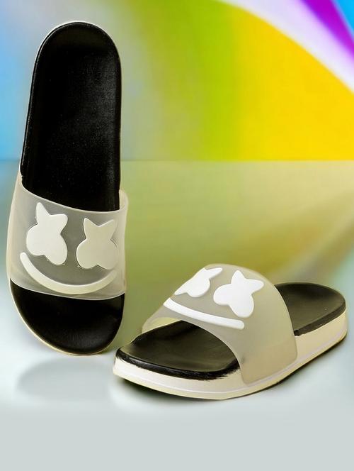 kapyansh transparent quirky slides for women - 20263693 -  Standard Image - 0
