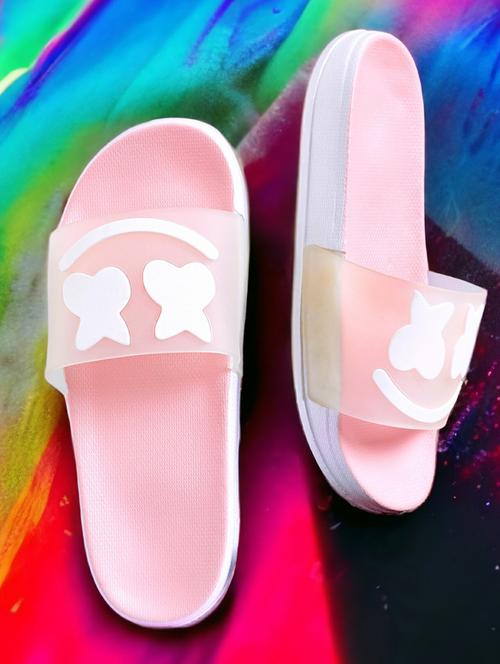 kapyansh transparent quirky slides for women - 20263695 -  Standard Image - 0