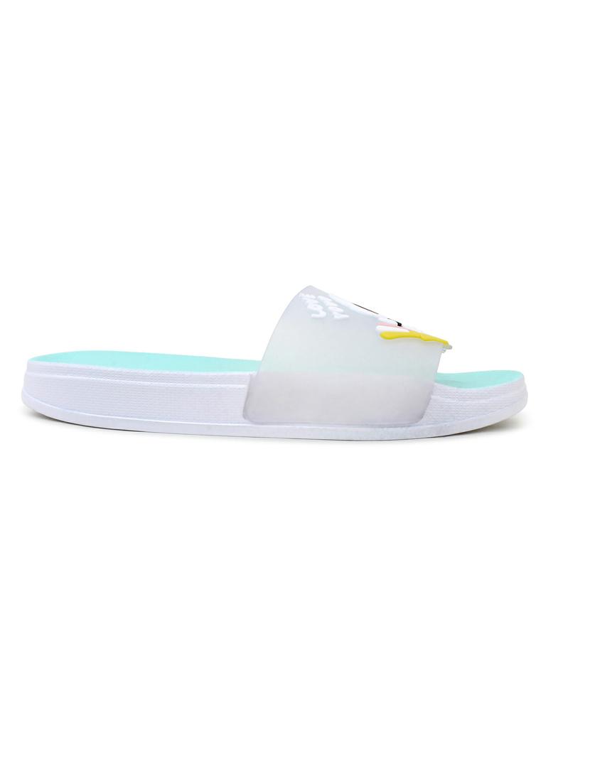 kapyansh transparent quirky slides for women - 20263699 - Standard Image - 3