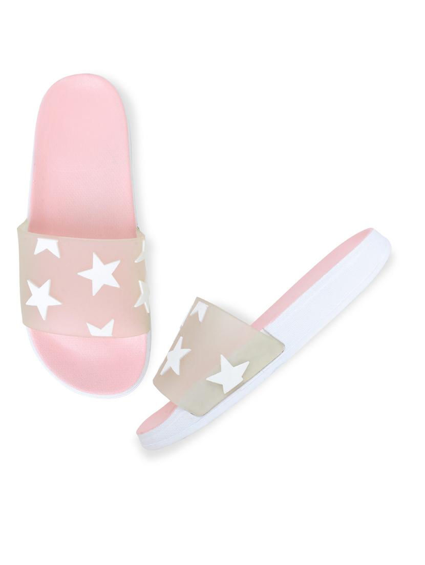 kapyansh transparent quirky slides for women - 20263706 - Standard Image - 3
