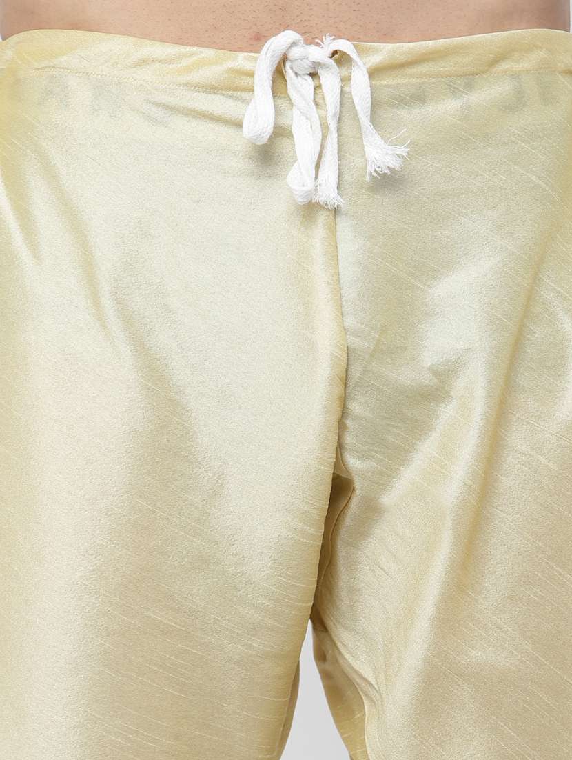 men solid kurta pyjama ethnic jacket set - 20266072 -  Standard Image - 5