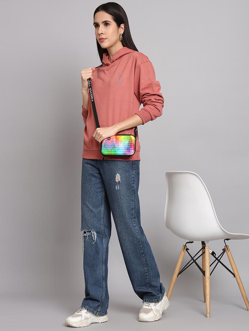women's placement print sweatshirt - 20266257 - Standard Image - 3