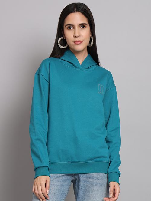 women's plain sweatshirt - 20266263 - Standard Image - 0