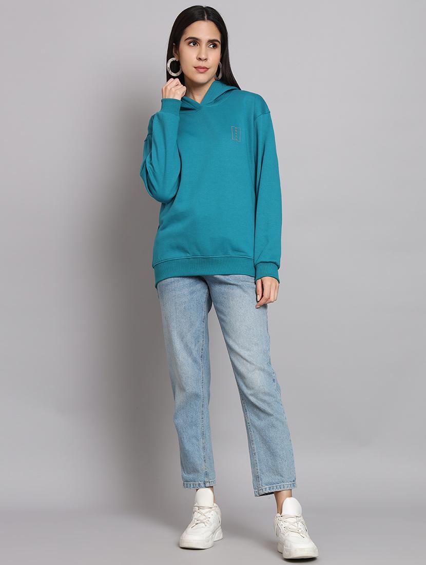 women's plain sweatshirt - 20266263 - Standard Image - 3