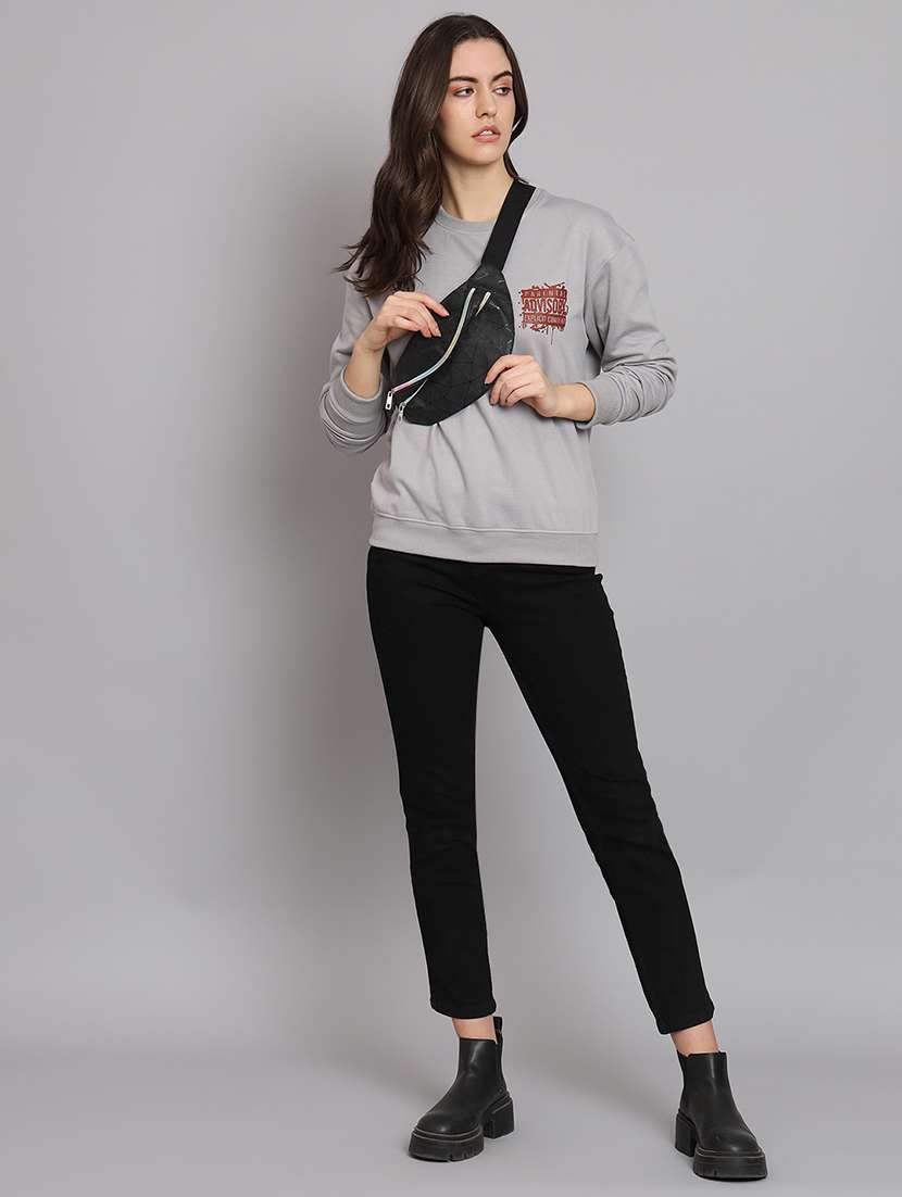 women's placement print sweatshirt - 20266621 - Standard Image - 3
