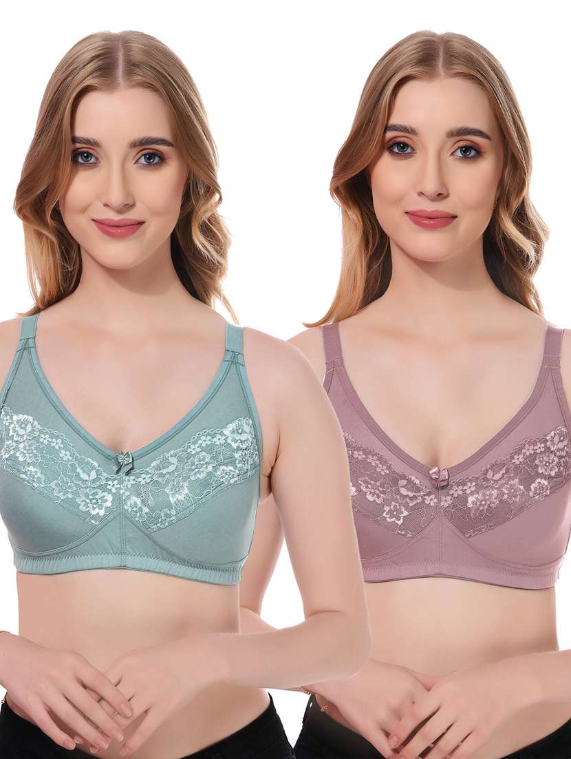 pack of 2 lycra t-shirt bra