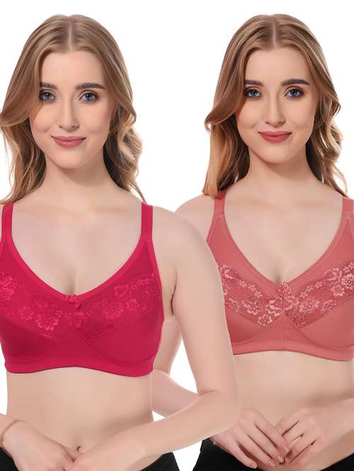 pack of 2 lycra t-shirt bra - 20267249 -  Standard Image - 0