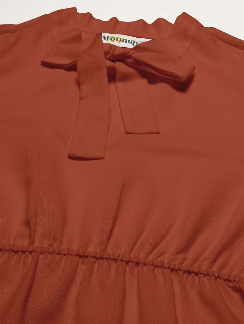 women's tiered dress solid dress - 20267510 -  Standard Image - 5