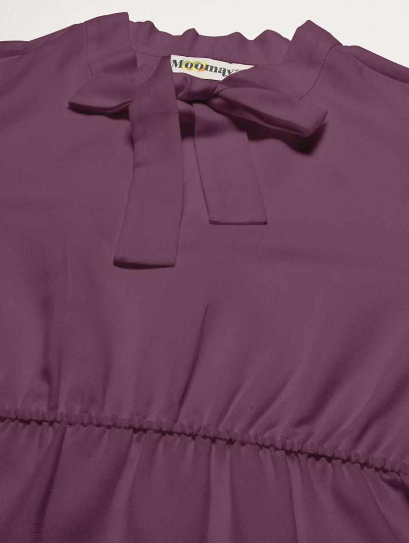 women's tiered dress solid dress - 20267512 - Standard Image - 5