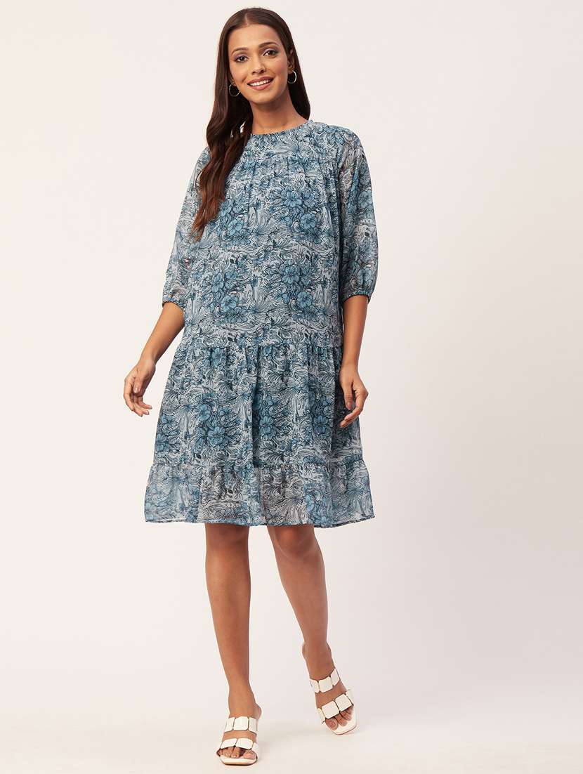 women's tiered dress floral dress