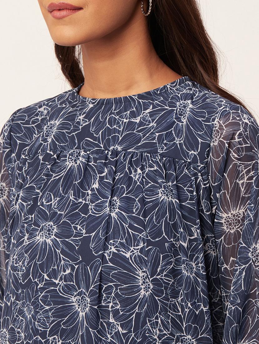 women's tiered dress floral dress - 20267518 - Standard Image - 5