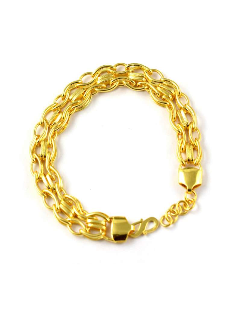 gold metal bracelet