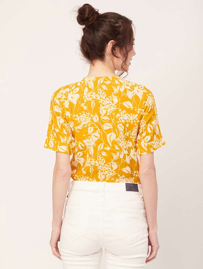 women's straight round neck top - 20271627 -  Standard Image - 3