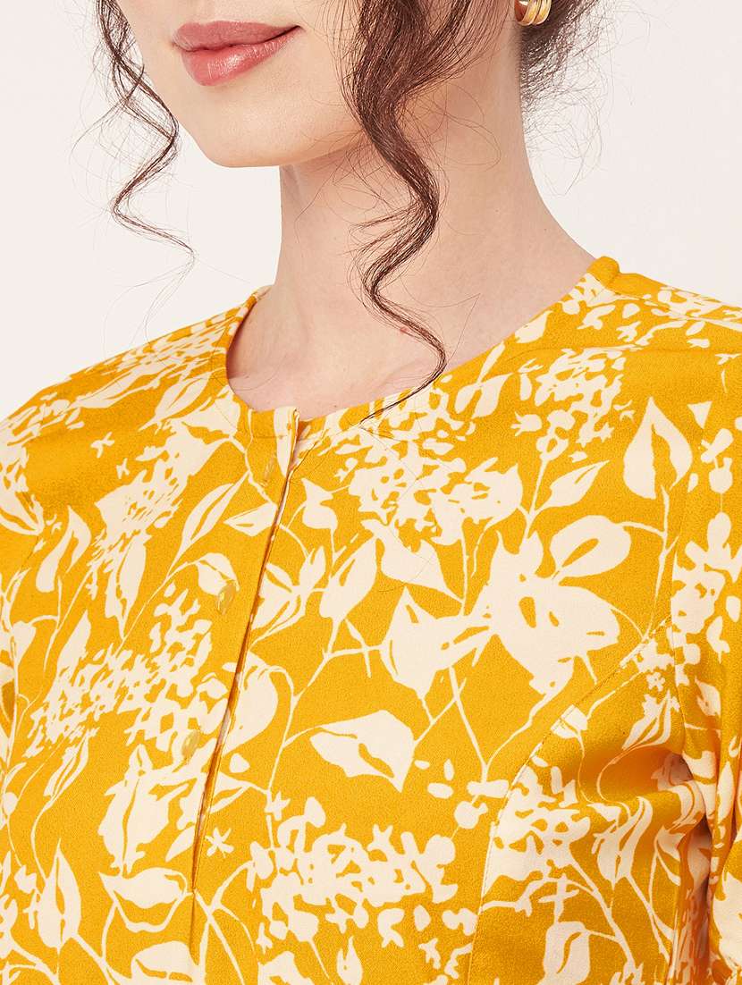 women's straight round neck top - 20271627 -  Standard Image - 5