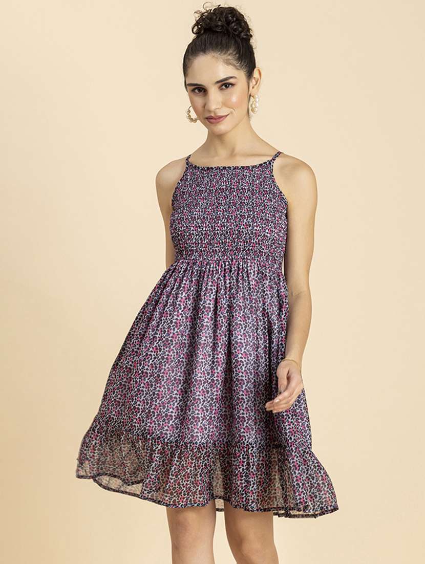 women's ruffle  dress - 20271739 -  Zoom Image - 0