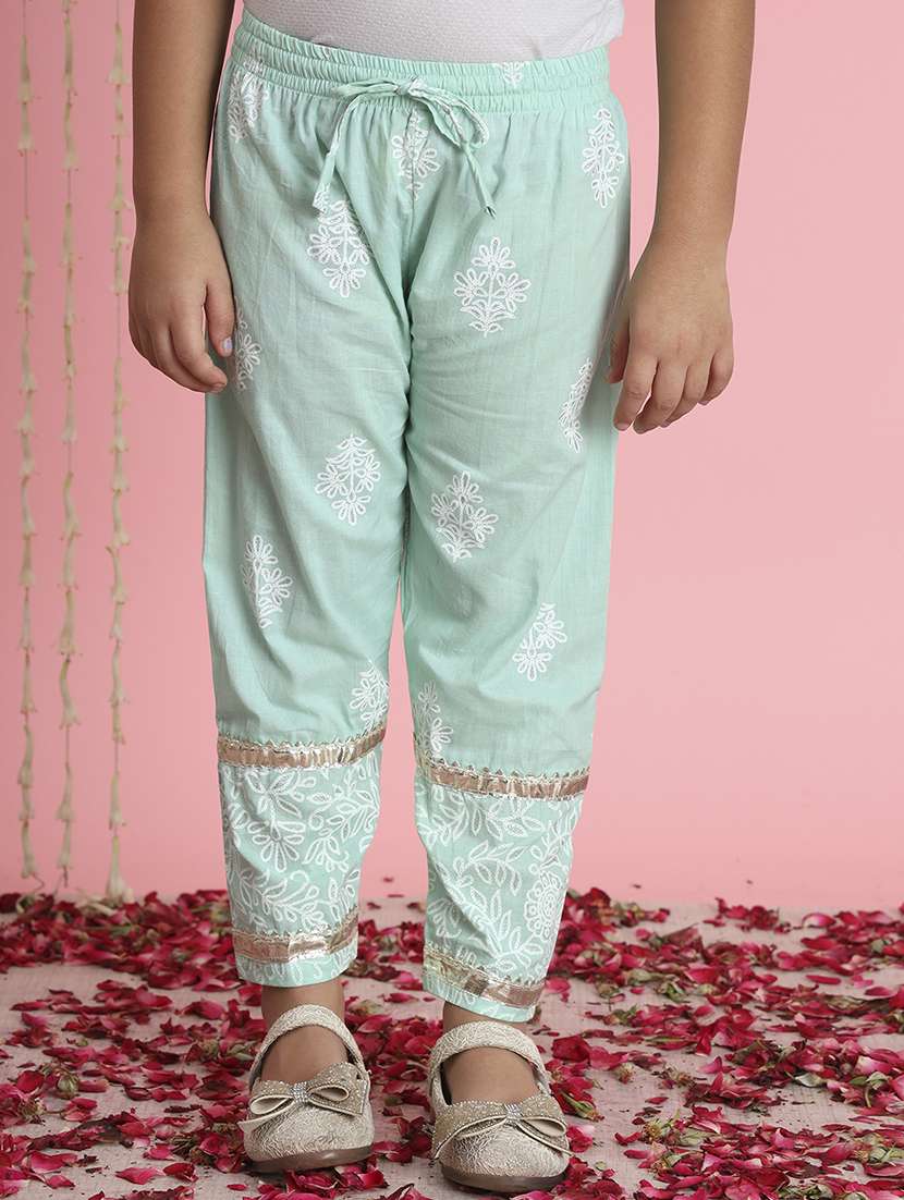 girl floral print kurta pant set - 20271958 -  Standard Image - 3