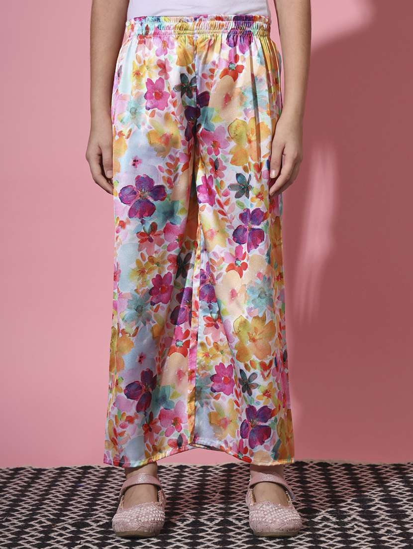multi colored floral top pants set  - 20272024 -  Standard Image - 3