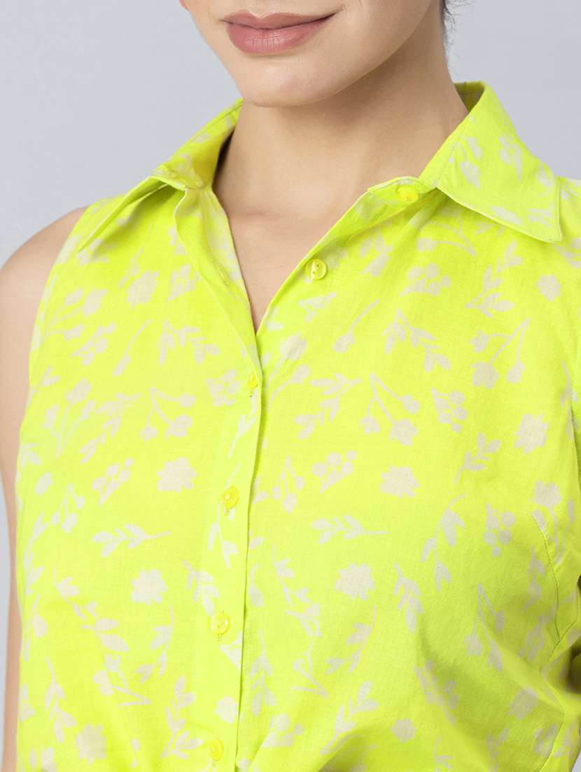 women's straight collared top - 20272039 -  Standard Image - 5