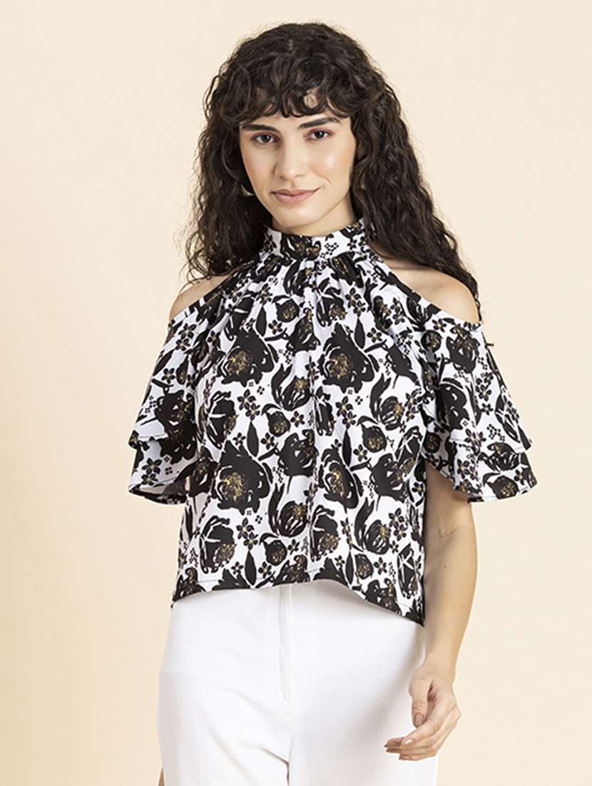 women's straight halter neck top - 20272074 - Zoom Image - 0