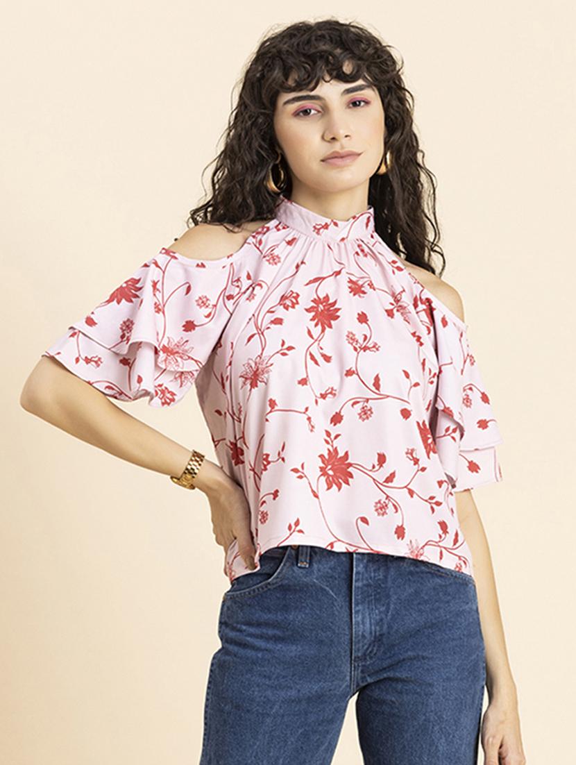 women's crop halter neck top - 20272076 -  Zoom Image - 0