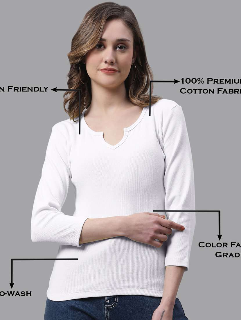 women's tops combo - 20272794 - Standard Image - 3