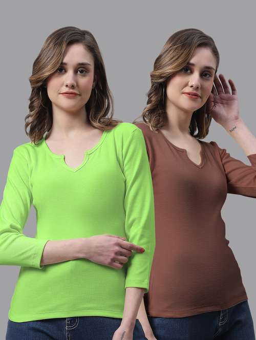 women's tops combo - 20272824 - Standard Image - 0