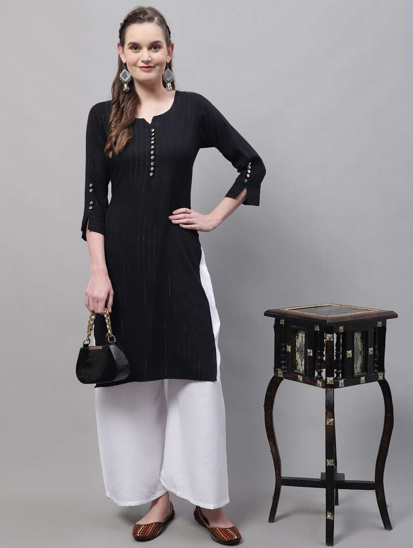 pack of 2 solid flared palazzo - 20273260 -  Standard Image - 3