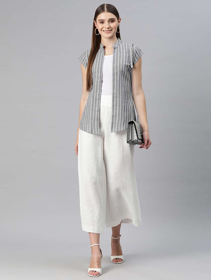 grey cotton shrug - 20273759 - Standard Image - 3