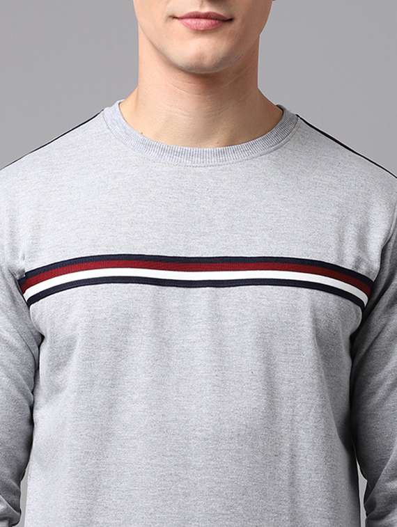 mens striped sweatshirt - 20274820 -  Standard Image - 3