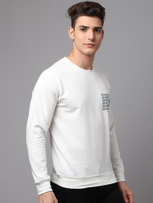men long sleeves front & back printed sweatshirt - 20274836 - Standard Image - 0