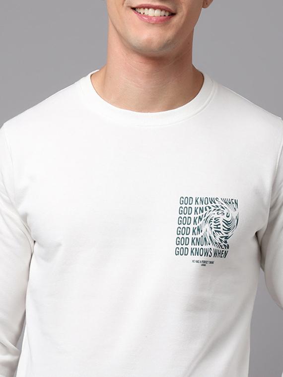 men long sleeves front & back printed sweatshirt - 20274836 - Standard Image - 3