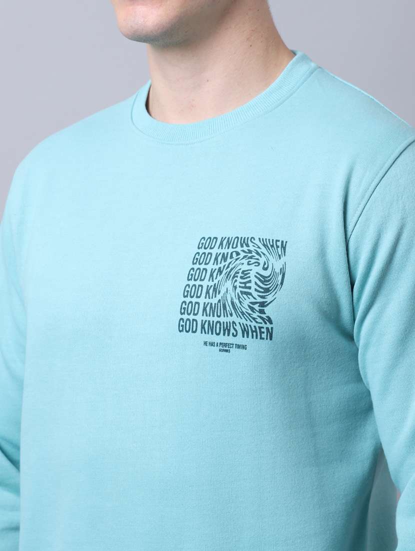 men long sleeves front & back printed sweatshirt  - 20274843 -  Standard Image - 3