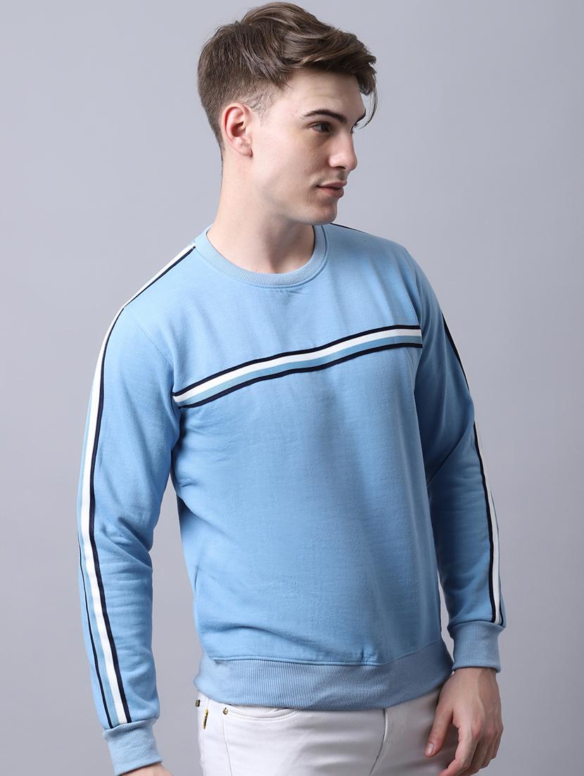mens chest print sweatshirt - 20274858 - Zoom Image - 0