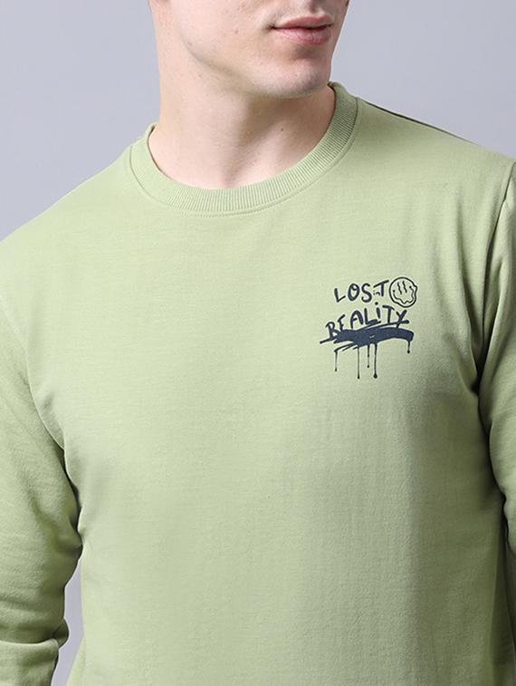 men long sleeves front & back print sweatshirt - 20274868 - Standard Image - 3