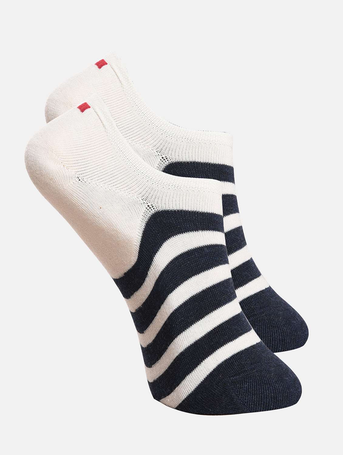 striped no show socks 