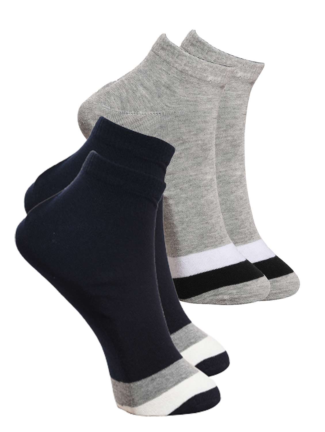 striped ankle length socks combo