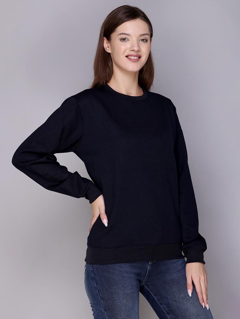 women's plain sweatshirt - 20276555 - Zoom Image - 0