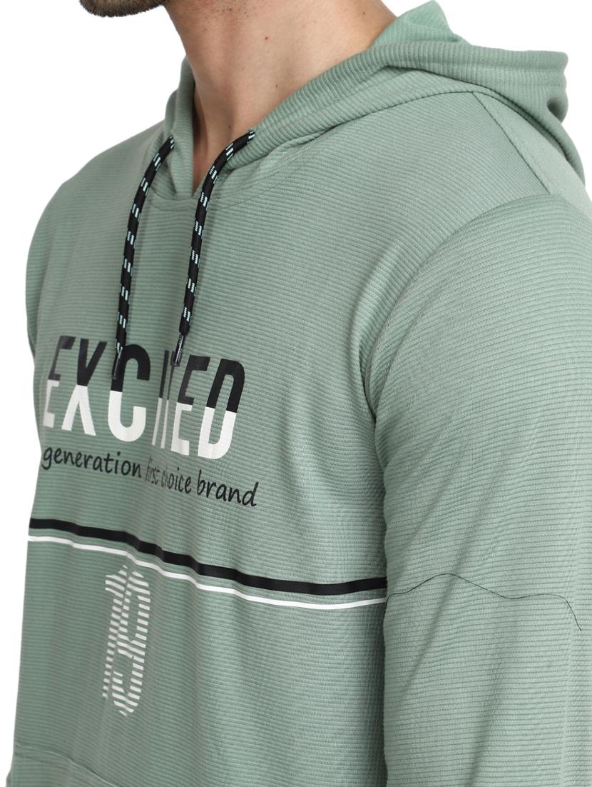 men neo mint printed hooded neck regular fit t-shirt - 20277971 - Standard Image - 3