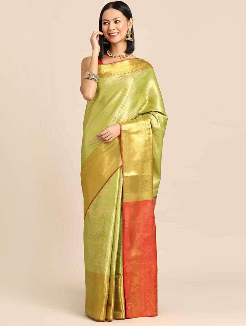 women's banarasi saree with blouse