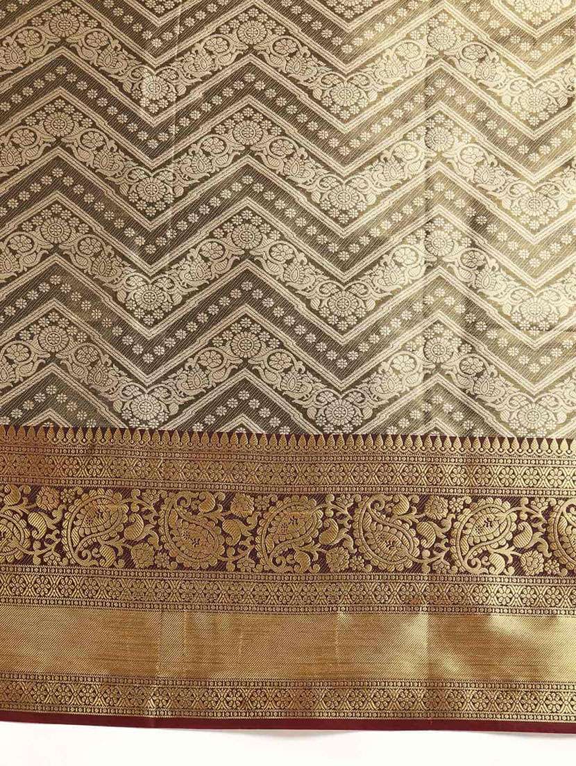 women's banarasi saree with blouse - 20278088 -  Standard Image - 3