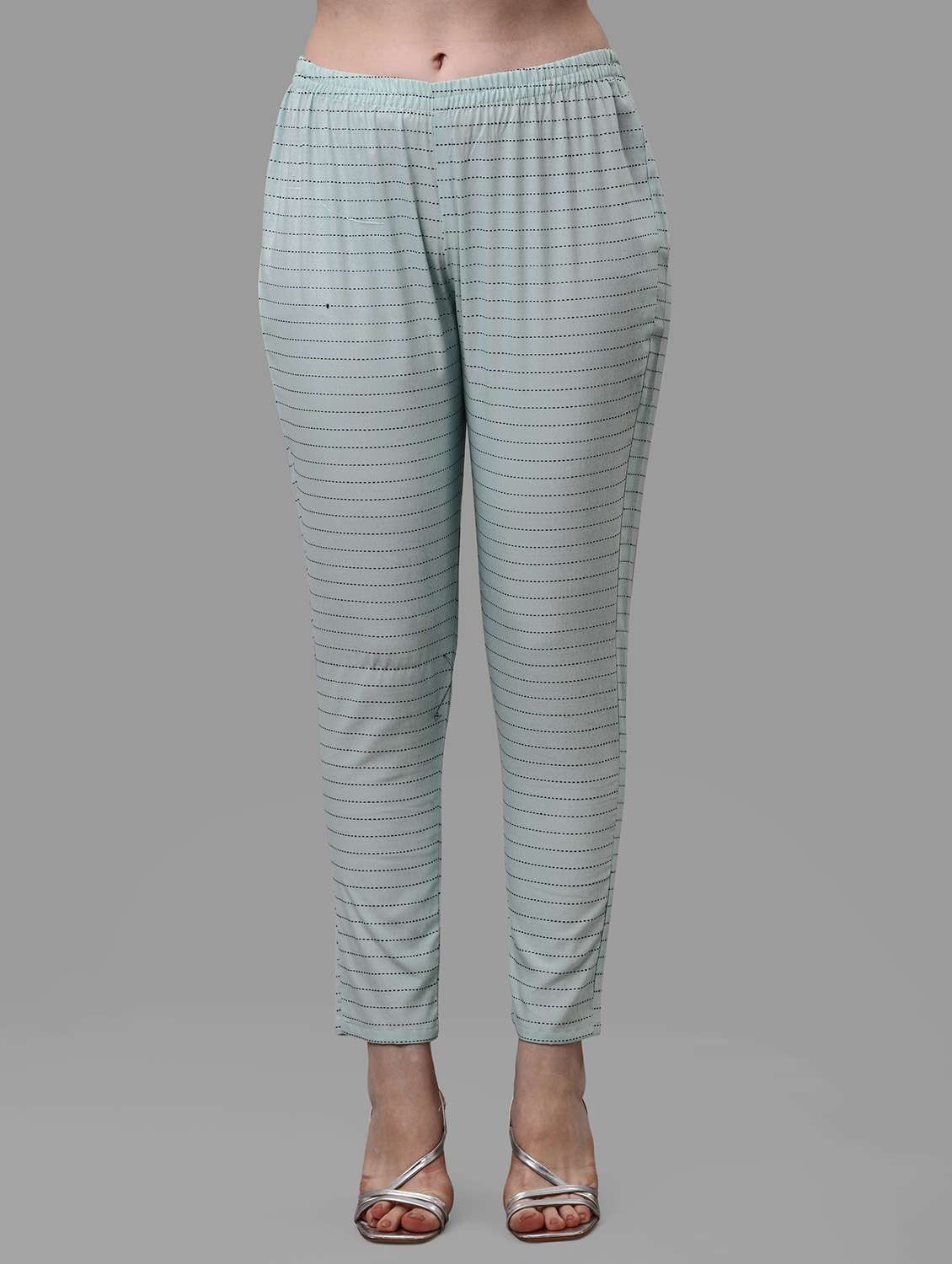 sea green colored kurta pant set - 20278229 - Standard Image - 3